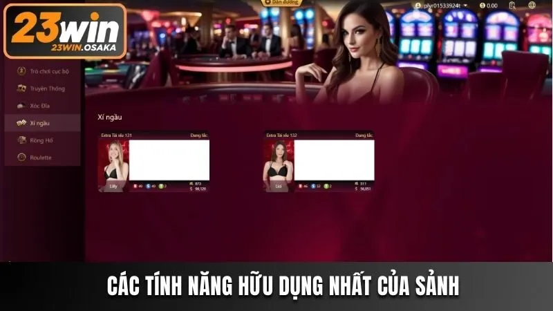Các tính năng hữu dụng nhất của sảnh 